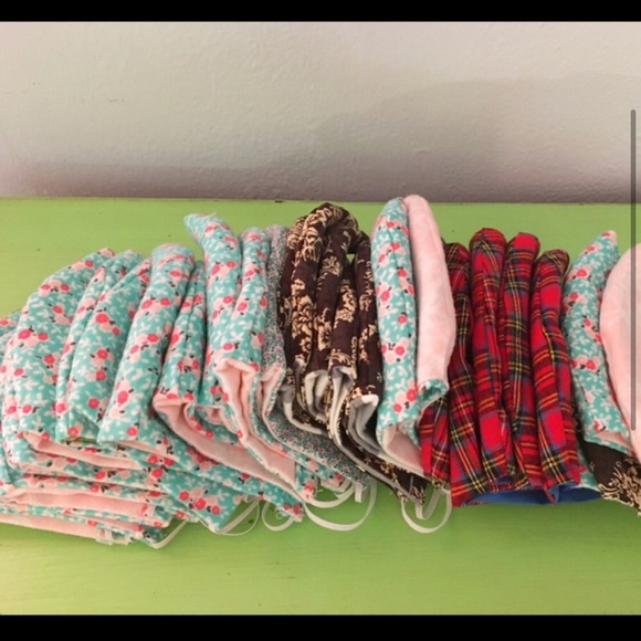 Other - (TWO) double lined facial masks